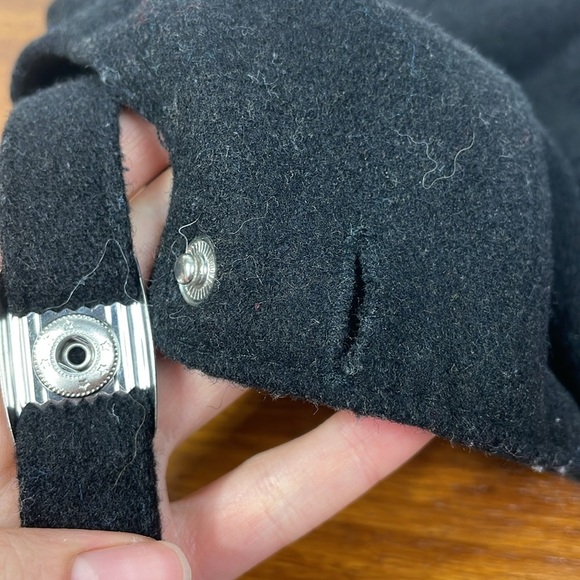 PINK Black Wool Hat - Picture 8 of 8